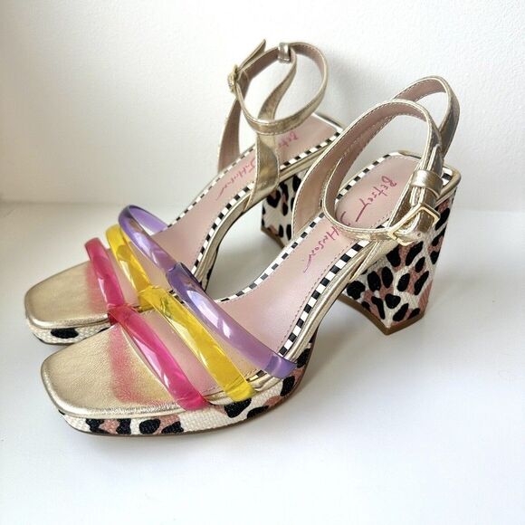 Betsey Johnson Multicolor Strappy Sandals - Picture 2 of 10
